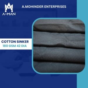 Cotton Sinker Knitted Fabric
